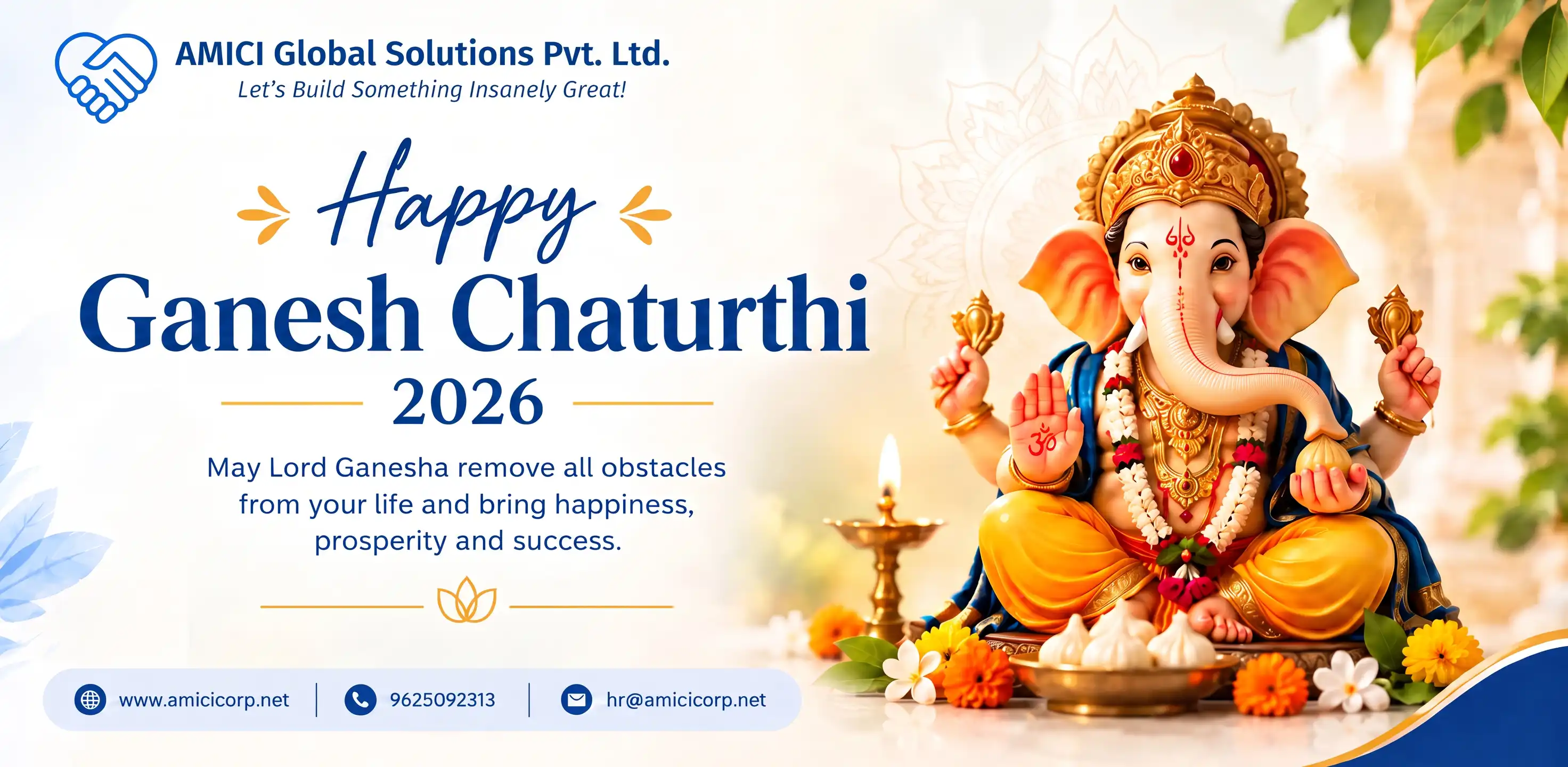Happy Ganesh Chaturthi 2026: Wishes, Quotes, Images & WhatsApp Messages to Share