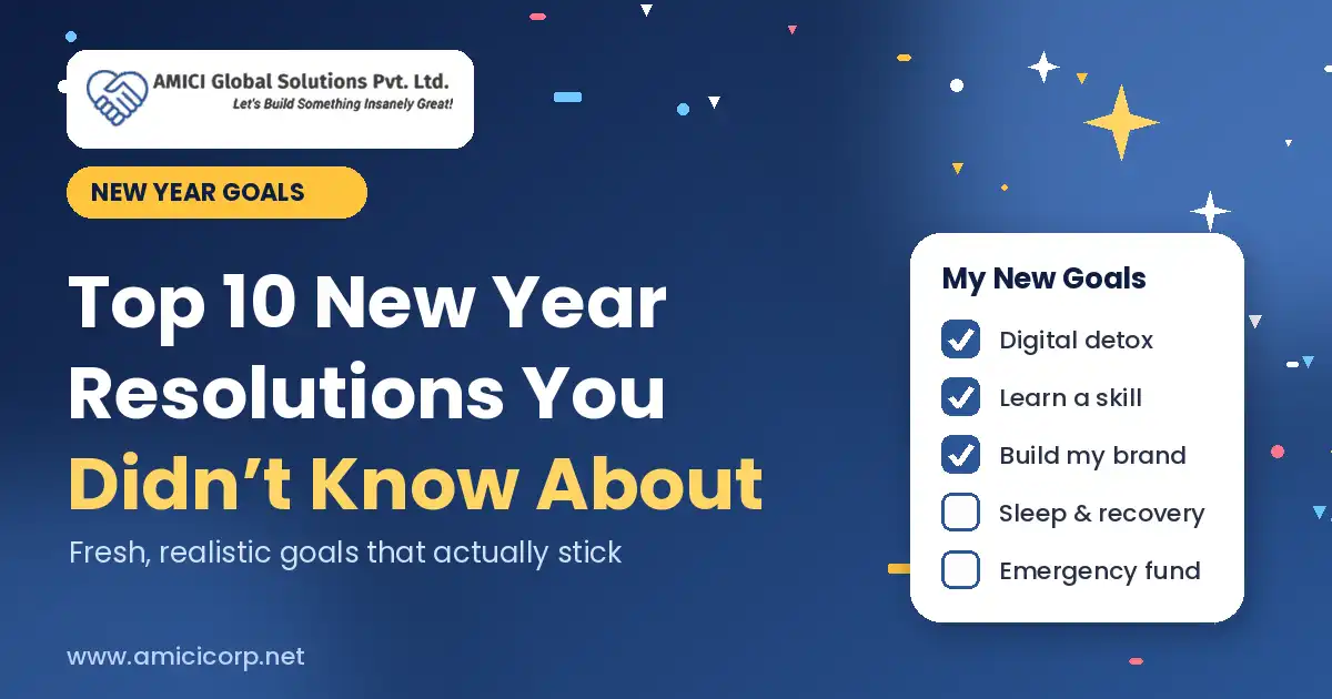 Top 10 New Year Resolutions You Didn't Know About
