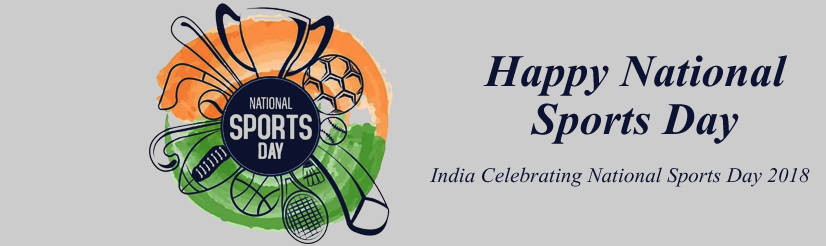 India Celebrating the National Sports Day on 29 August