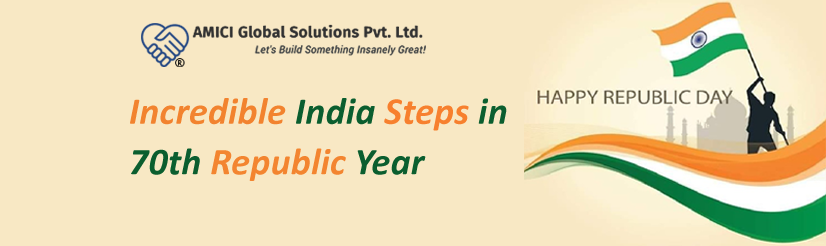 Incredible India Steps in 70th Republic Year