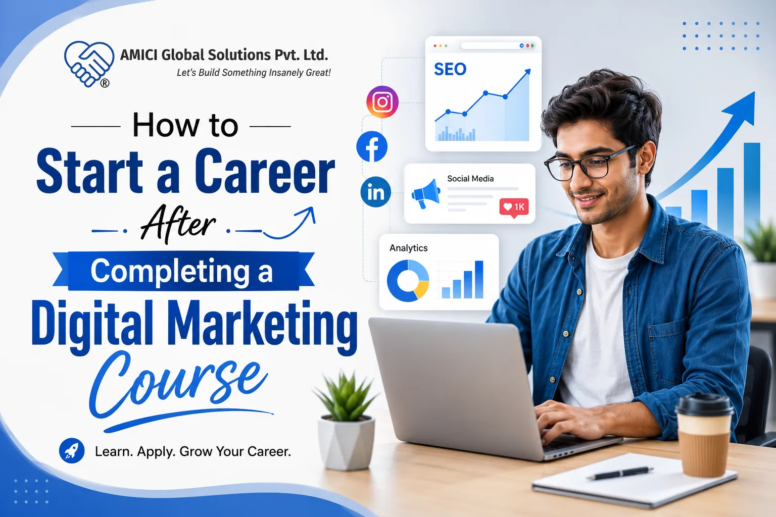 How to Start a Career After Completing a Digital Marketing Course
